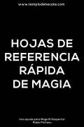 Referencia rápida de magia